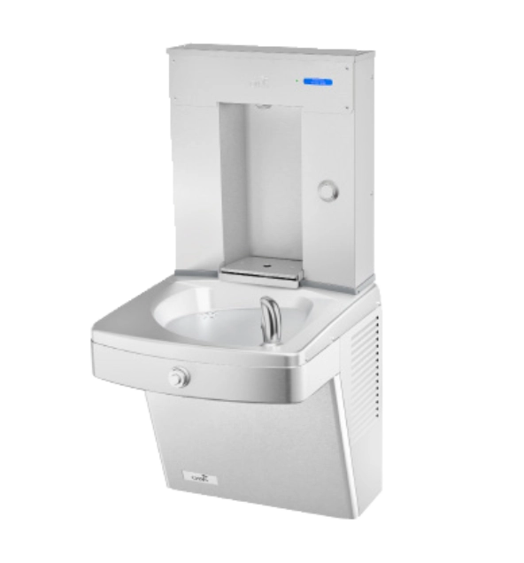 anti vandal wall mounted outdoor chilled bottle refill station and fountain PGVD8SVDBF