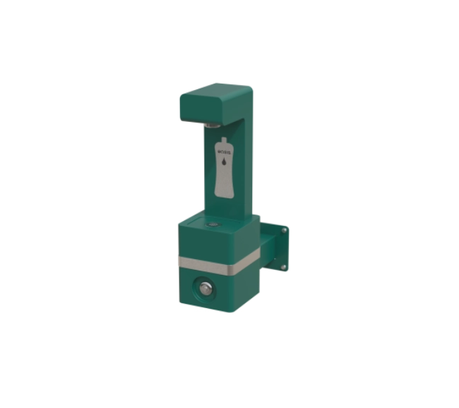 Venkovní nástěnná ambientní stanice pro plnění lahví - View 1